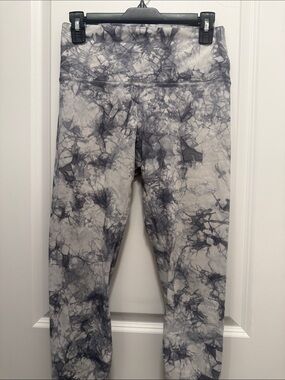 lululemon athletica Gray Tie-Dye High-Rise Leggings